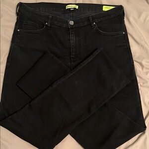 Versace Black Slim Jeans Sleek Design